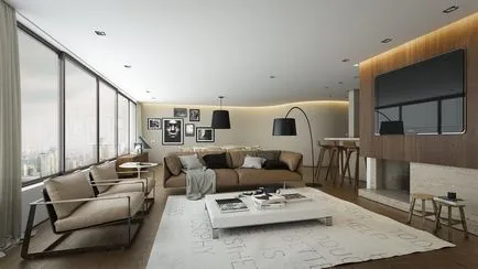 Condiții de viață într-un stil minimalist, mai mult de 100 de fotografii de interior (living) Trăiesc într-un stil minimalist mai mult de 100 de fotografii de interior