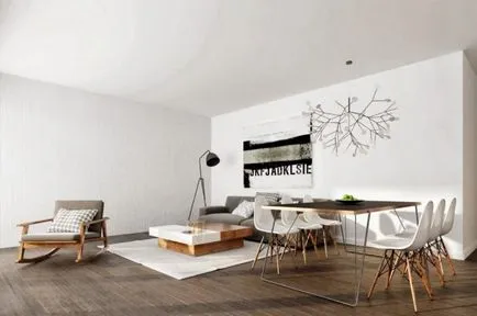 Condiții de viață într-un stil minimalist - 50 fotografie idei de design interior