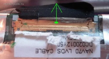Instrucțiuni - demontarea și repararea afișare buclă aspiră Acer un D260 (reparații) Instrucțiuni - demontarea și repararea Acer afișare aspire într-o buclă D260