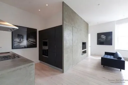 Design interior si camera de zi într-un stil minimalist, aranjament de idei din fotografie