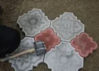 Cum să se stabilească dale de pavaj (mai bine pentru a pune dale de pavaj) Cum să se stabilească dale de pavaj