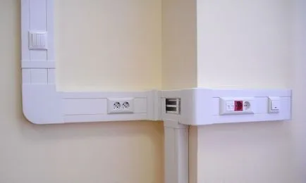 Cât de frumos pentru a ascunde cablurile electrice de la televizor la perete, calculator și Internet, în cazul în care