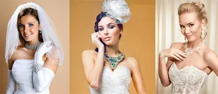 Cum de a selecta bijuterii pentru rochia de mireasa - sfaturi și fotografii (nunta) Cum de a selecta bijuterii pentru rochia de mireasa - sfaturi și fotografii