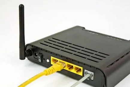 Cum de a conecta modemul ca un proces de router 2