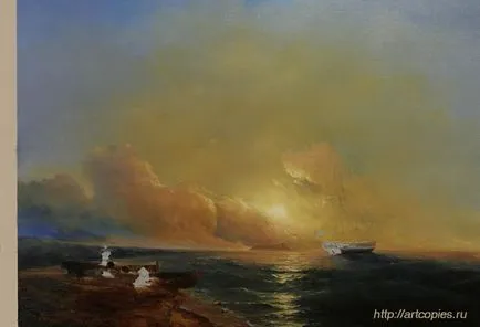 Cum de a scrie copie, atelier de arta - lumea artei (copii ale tablouri de Aivazovsky) Cum de a scrie copie, atelier de arta - lumea artei