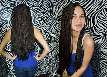 Cum de a țese afrokosichki fotografii acasă, instrucțiuni video,