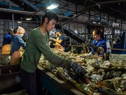 Cum să recicleze sticle de plastic, știri fotografie