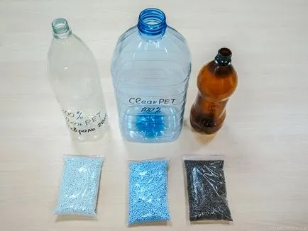 Cum să recicleze sticle de plastic, știri fotografie