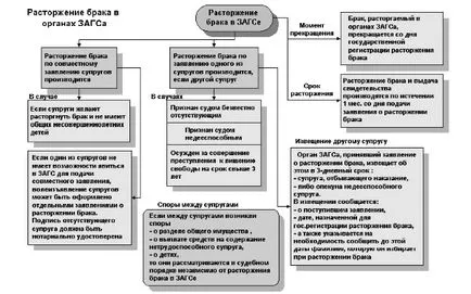 Cum să obțineți un divorț prin intermediul documentelor de birou registru necesare pentru dizolvarea căsătoriei în oficiul registrului, precum și procedura de lor