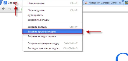 Munka lapok a Google Chrome