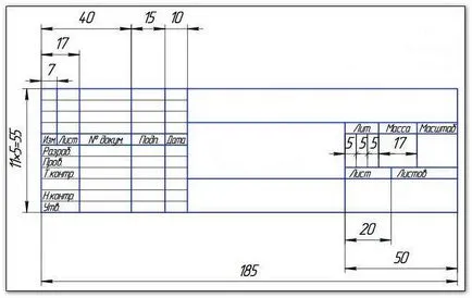 Keretformátumokat, bélyegek és sablonok AutoCAD
