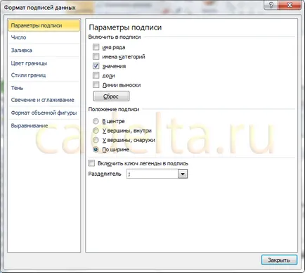 Munka diagramok MS Office Excel 2007