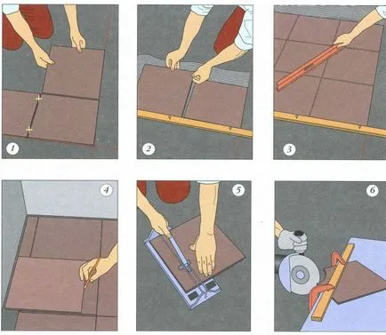Solutions burkolható - hogyan kell egy minőségi mix Csempe lerakás, fotók, videók
