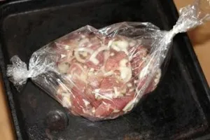 Nyárs sertés a kemencében lépésben receptek fotó, videó