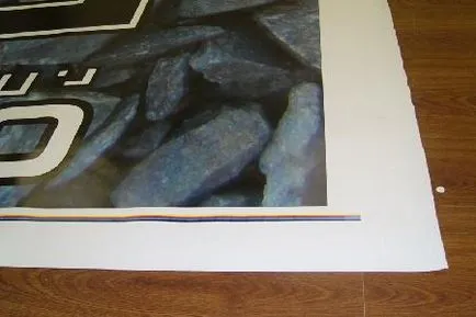 Nagy formátumú nyomtatás, lézeres gravírozás - nyomdai kaméleon print
