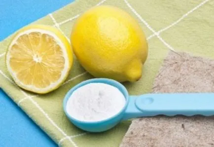 Lemon szóda és fogfehérítés