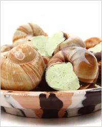 Főzni csigák szőlő