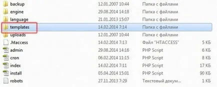 Hogyan kell telepíteni a sablonokat a helyszínen