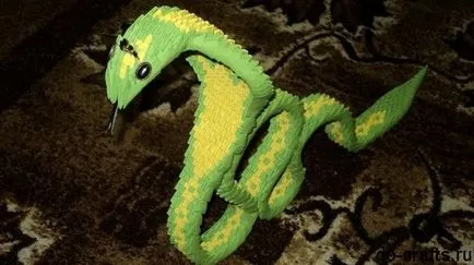 Origami mesterkurzus kígyó