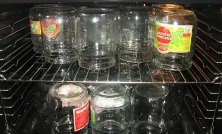 Amint azt a sterilizált üvegekbe