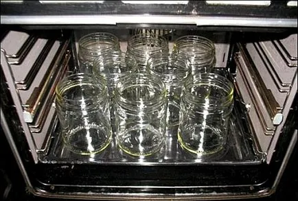 Amint azt a sterilizált üvegekbe