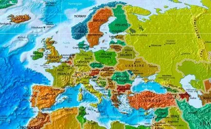 Mind az európai térképen Mind az európai térképen