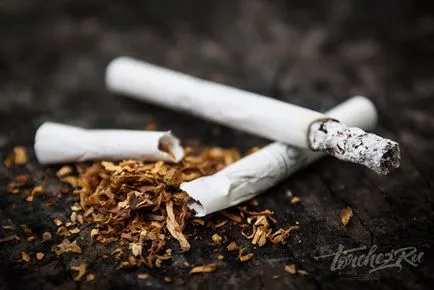Cigaretta, pipa, cigaretta -, hogy a dohányzás káros