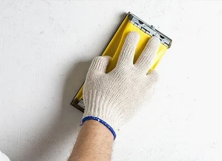 Gitt gipszkarton kezükkel spackling technológia
