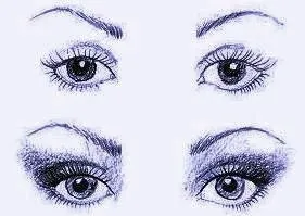 Make-up minden típusú szemek