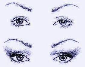 Make-up minden típusú szemek
