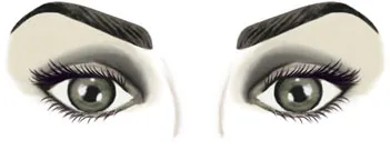 Make-up minden típusú szemek