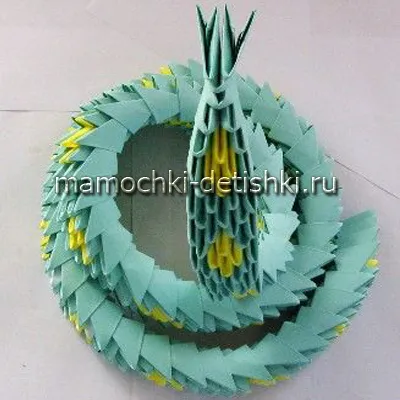Origami mesterkurzus kígyó
