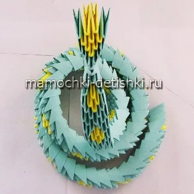 Origami mesterkurzus kígyó