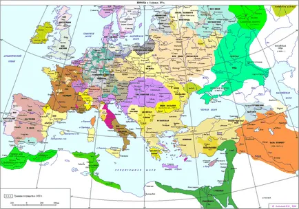 Mind az európai térképen