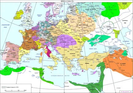 Mind az európai térképen