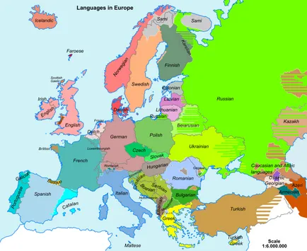 Mind az európai térképen Mind az európai térképen