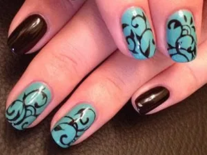 Képeket fény manikűr