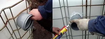Szeptikus tartály köbös tartályok saját kezűleg