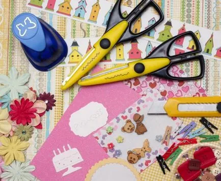 Scrapbooking, hogyan kell csinálni