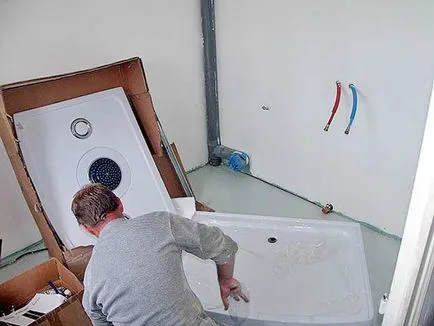 Hogyan kell telepíteni a zuhanyfülke magát Hogyan kell telepíteni a zuhanyfülke magát