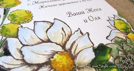 Esküvői meghívó stílus