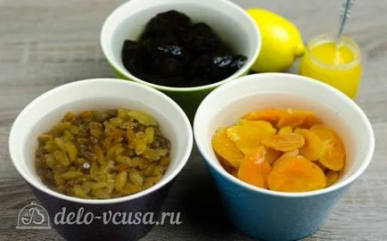 Mit csinál, szárított gyümölcsök