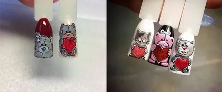 110 köröm tervezési ötletek Valentin napra