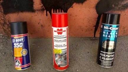 Korróziógátló kezelése kocsiszekrény saját kezűleg
