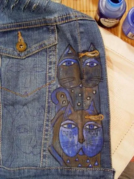 Dzhinsovki frissíteni, vagy hozzon létre egy új kabát