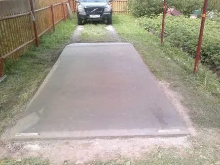 Betonozás a helyszínen autóápolási és funkciók (betonozás) Betonozás a helyszínen autóápolási és funkciók