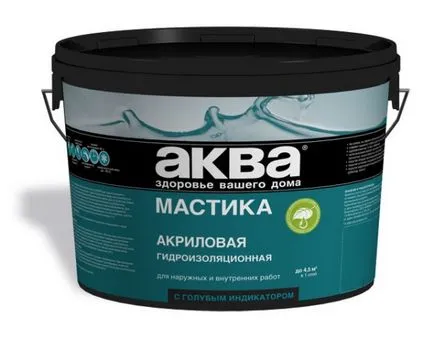 Bitumenes masztix vízszigetelő padló - jellemzők és az alkalmazás (masztix) Bitumenes masztix vízszigetelő a padlón - jellemzőit és alkalmazási