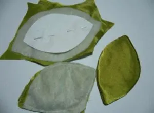 Csokrok készült ruhát kezével