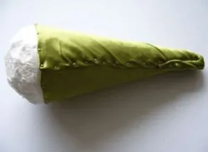 Csokrok készült ruhát kezével