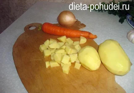 Leves csirkével - recept fotókkal és kalóriatartalmú étrend - lefogy